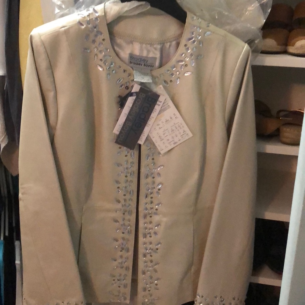 Bradley Bayou metallic leather jacket